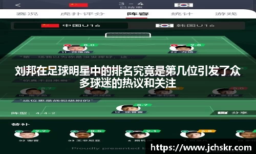刘邦在足球明星中的排名究竟是第几位引发了众多球迷的热议和关注