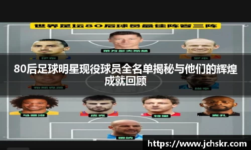 80后足球明星现役球员全名单揭秘与他们的辉煌成就回顾